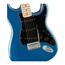 Alternative view of Squier Affinity Stratocaster Electric Guitar Maple Neck Lake Placid Blue